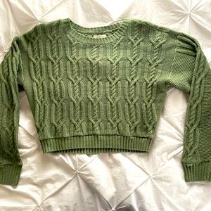 L.A Hearts green sweater. Size small